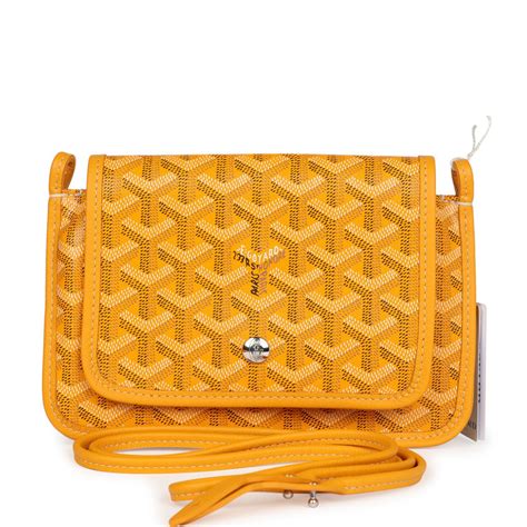 price of goyard plumet pocket wallet|yellow goyardine pocket wallet.